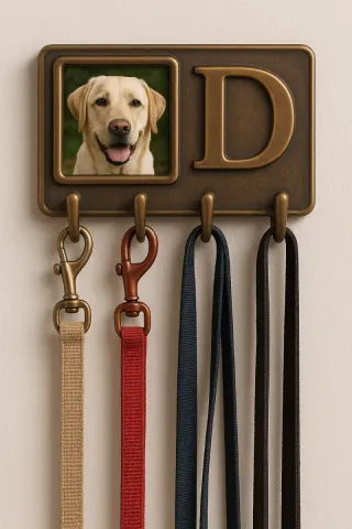 Colgador de correas para mascotas