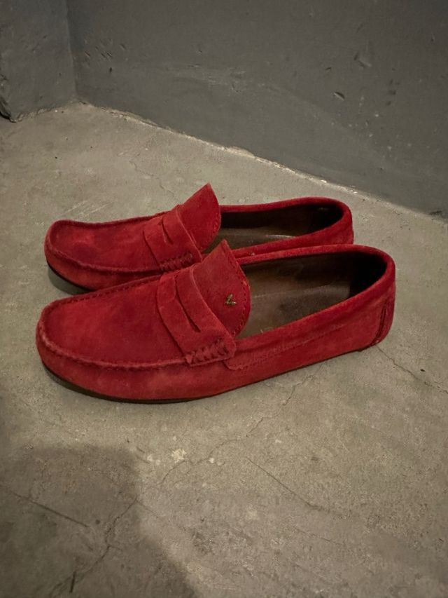 Mocasines Martinelli Rojo