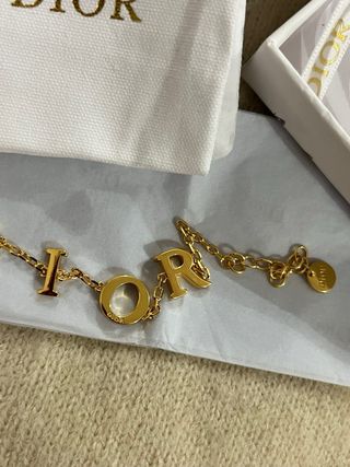 Pulsera Dior dorada