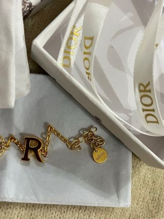 Pulsera Dior dorada
