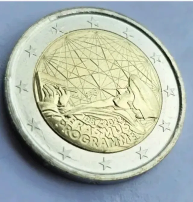 Moneda 2 Euros 35 Aniversario Erasmus