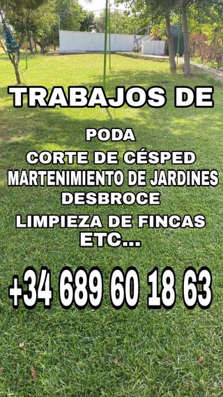 SERVICIOS DE JARDINERÍA