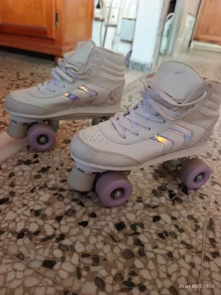 Patines blancos Decathlon talla 41