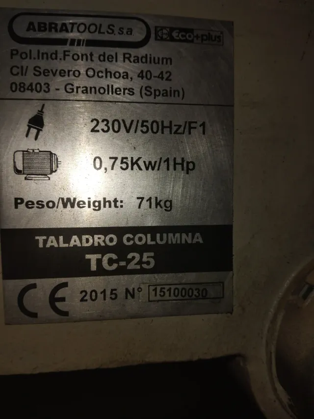 Taladro Eco Plus C25