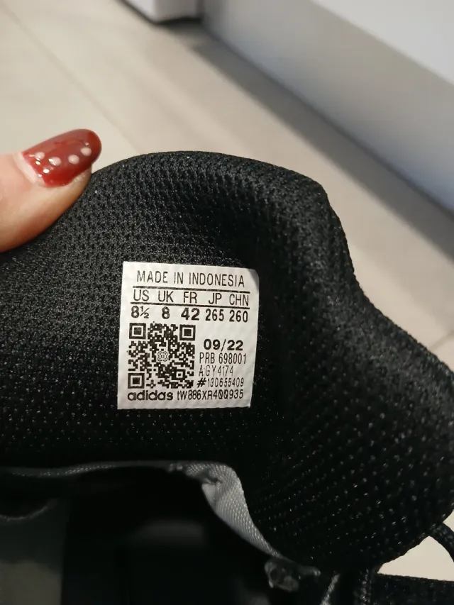 Botas Adidas Hombre Talla 42 Negras