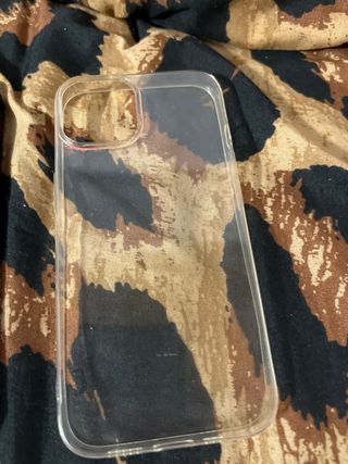 Funda iPhone 13 Transparente Neón