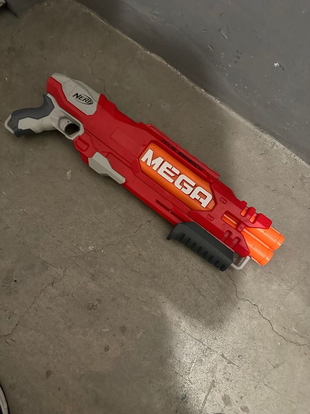 Escopeta Nerf Mega Doble Disparo