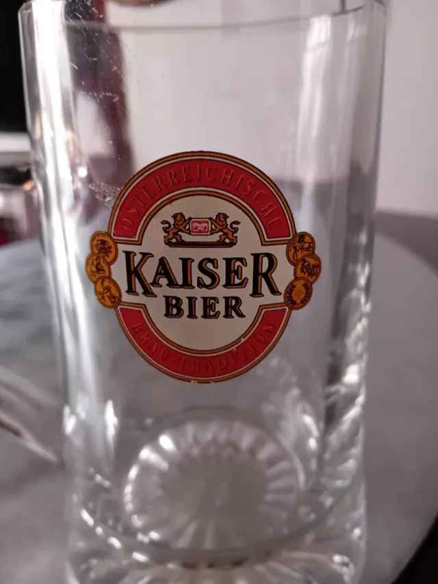 Boccale birra Kaiser in vetro
