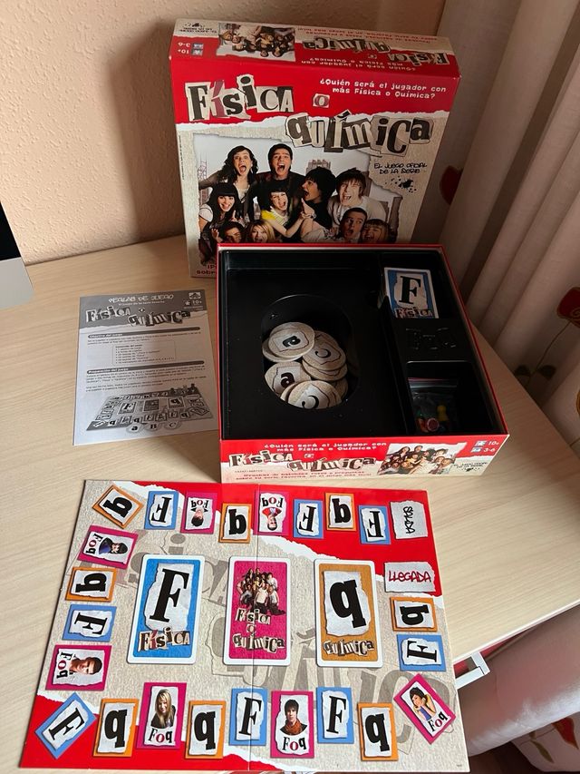 Juego de mesa de la serie “Física o Química”