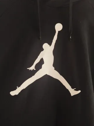 Sudadera Jordan Negra Logo Jumpman