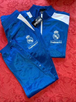 Chándal Spalding Azul Fundación R. Madrid