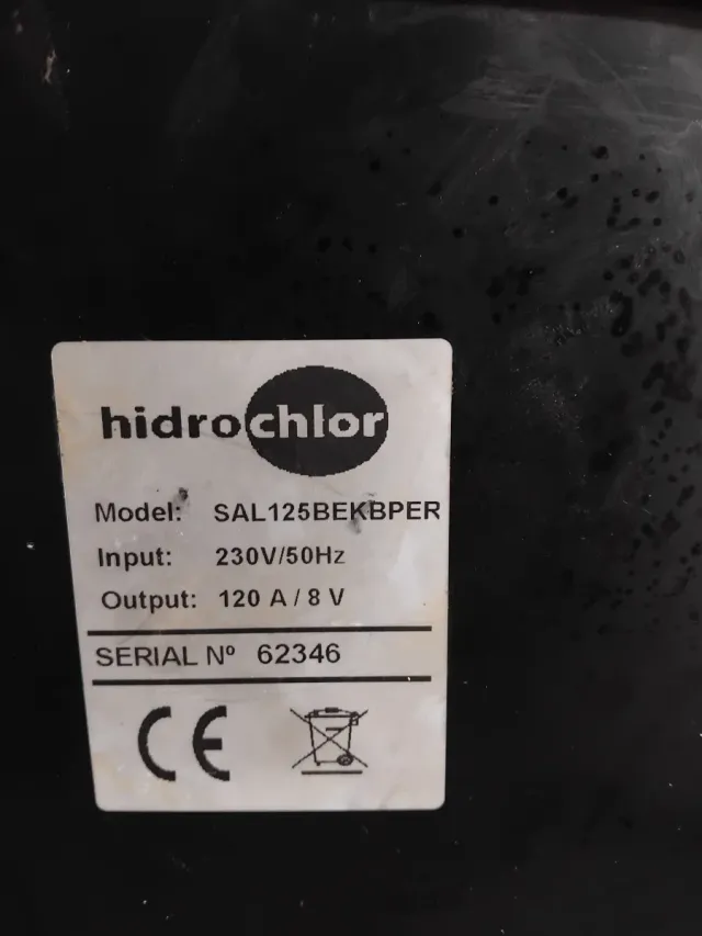 Clorador Salino Hidrolife .