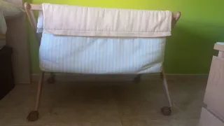 Minicuna de madera