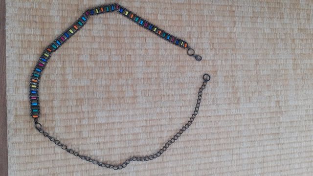 Cinturón Metálico Multicolor con Cadena