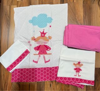Conjunto mini cuna princesa