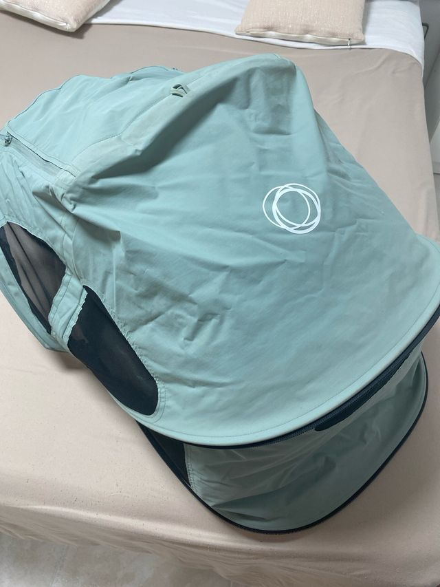 Capota ventilada Bugaboo verde Fox y camaleón