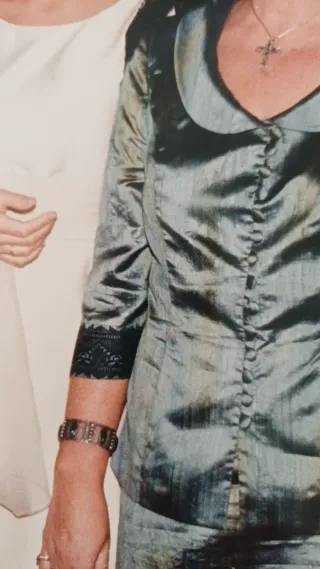 Traje chaqueta y falda fiesta señora talla 48