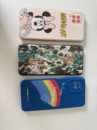 Fundas Samsung Galaxy A12 (3 unidades)