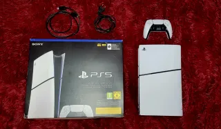 PS5 Slim 1TB + Juegos + PS Plus