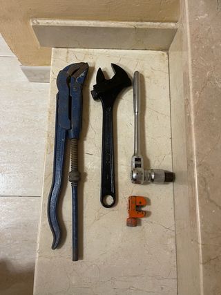Juego de herramientas de fontanería
