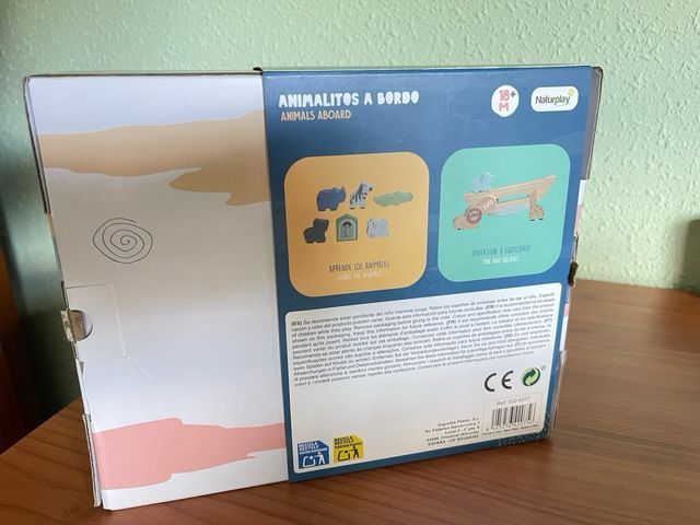 Juego de Equilibrio Naturplay Animalitos a Bordo