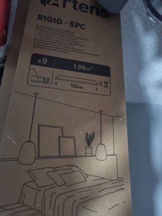 Suelo vinílico Artens Rigid SPC 4 cajas