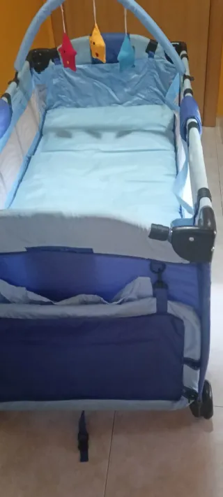 Cuna de viaje Asalvo completa