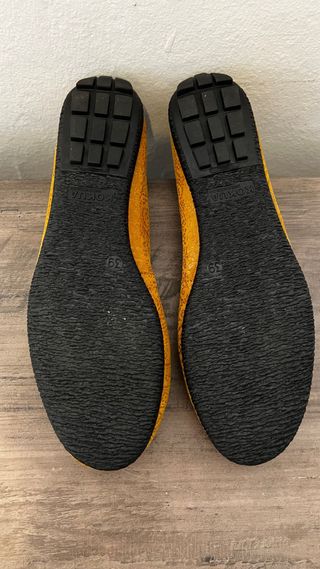 Bailarinas Marrón Texturizadas Talla 39