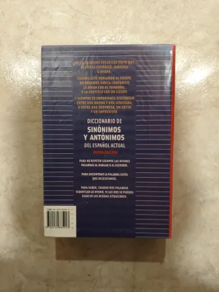 Diccionario de Sinónimos y Antónimos del Español