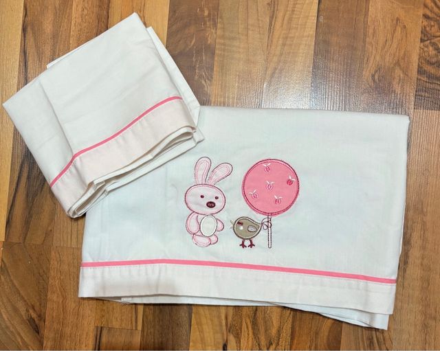 Sábana Cuna + Funda Almohada