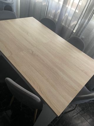 Mesa extensible madera