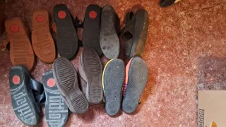 Lote 10 pares zapatos mujer talla 43