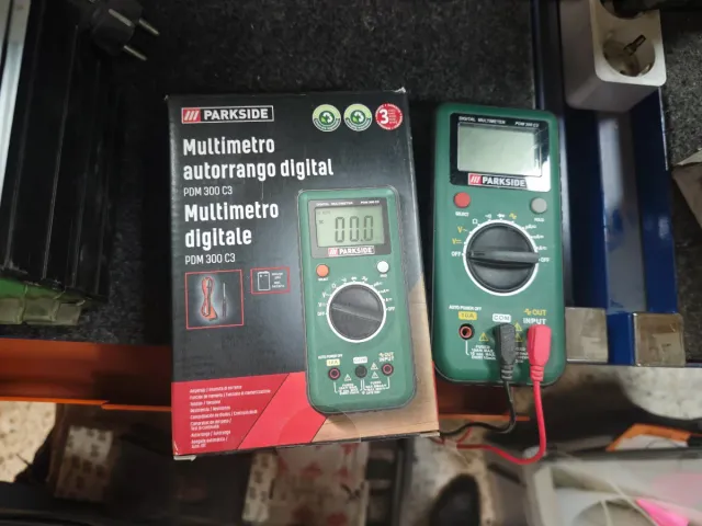 Multímetro Digital Parkside PDM 300 C3