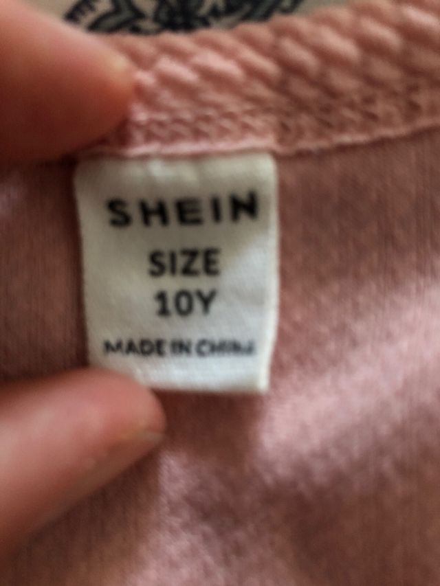 Top rosa con textura