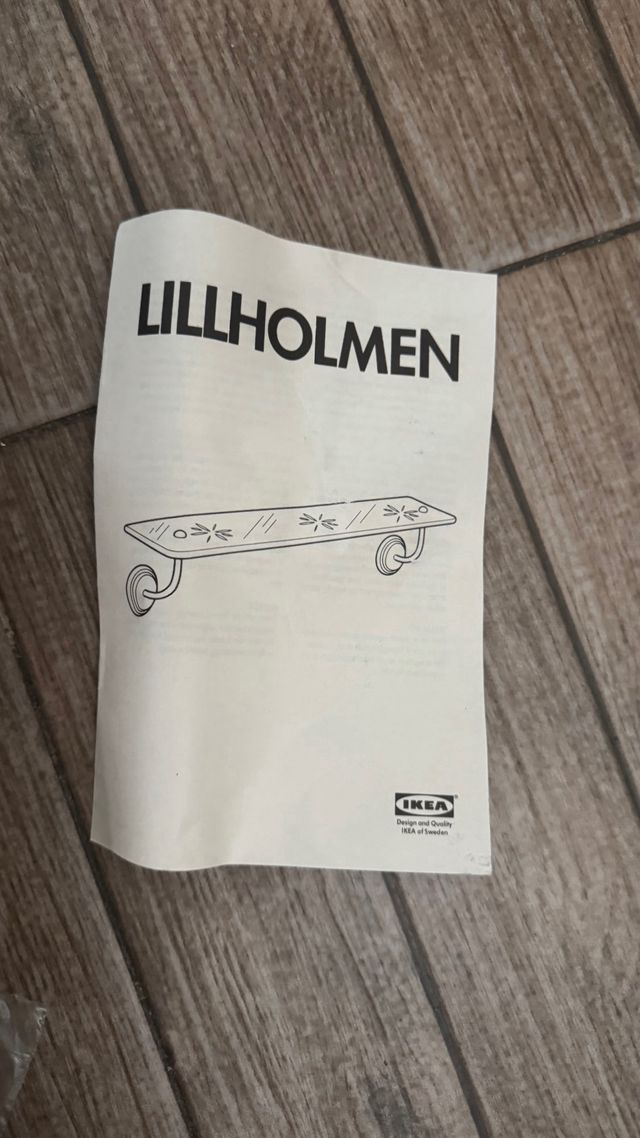 Lillholmen Accesorio Baño Metal Plateado