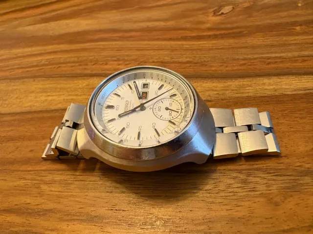 SEIKO 6139-7100 Helmet Cronógrafo Automático