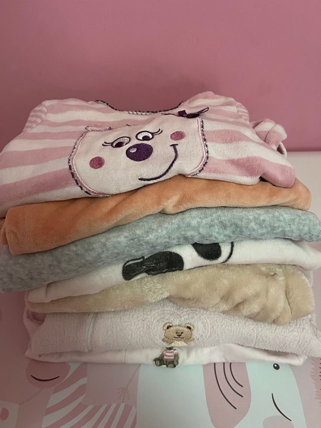 Lote de 7 pijamas invierno 18 meses