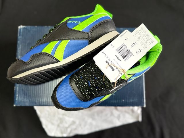 Zapatillas Reebok Niño Azul y Verde