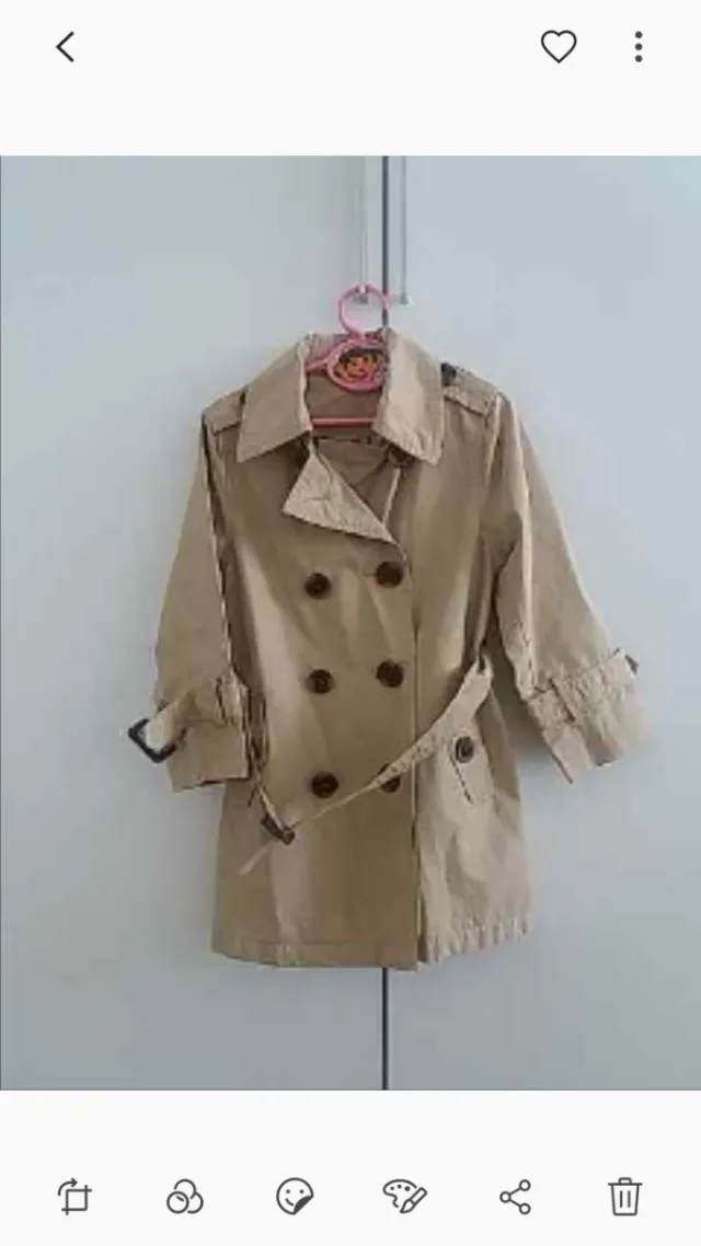 Gabardina Zara Niña Talla 104 (3-4 años)