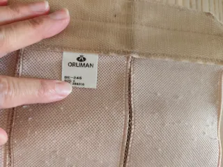 Faja Abdominal Orliman 3 Bandas  Beige