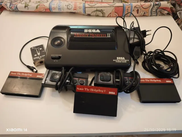 Sega Master System II Consola Negra
