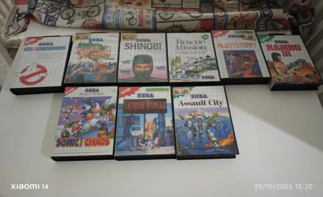 Sega Master System II Consola Negra