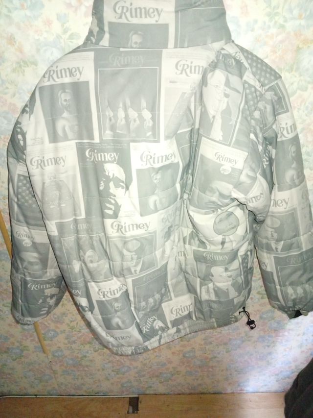 Chaqueta Grimey Reversible Negra