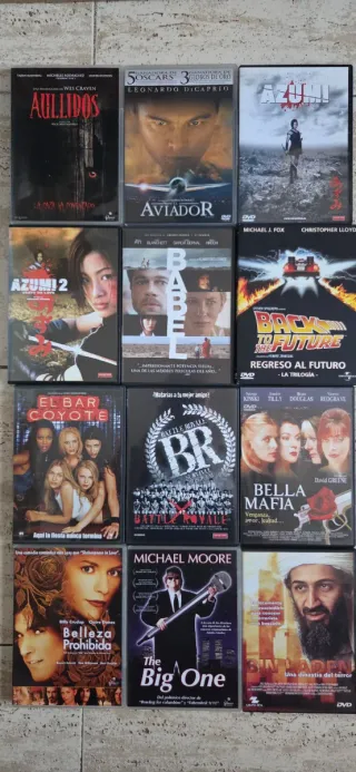 Venta de dvd's, se venden por separado o por lotes