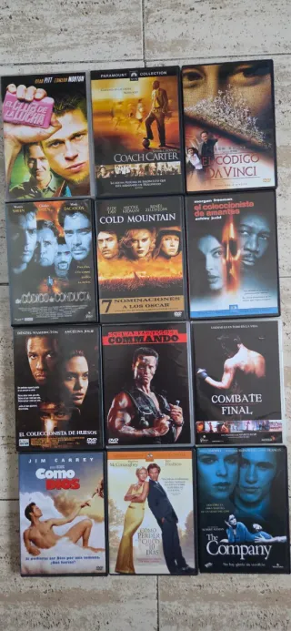 Venta de dvd's, se venden por separado o por lotes