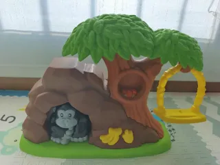 Juguete Selva Safari Mono Árbol Columpio