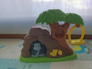 Juguete Selva Safari Mono Árbol Columpio