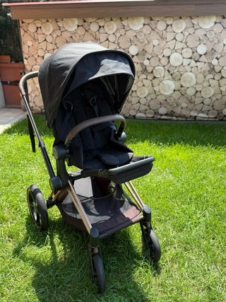 Carro Bebé Cybex PriamNegro+silla Coche+COSSAS ADD