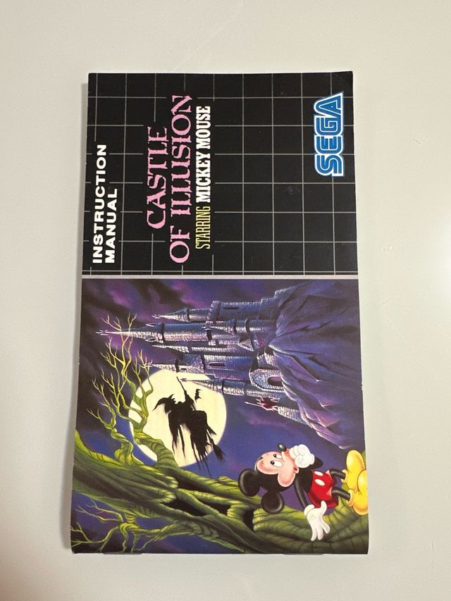 SEGA MEGADRIVE CASTLE OF ILLUSION