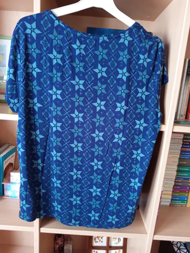 Camiseta Desigual Azul Multicolor Talla XL